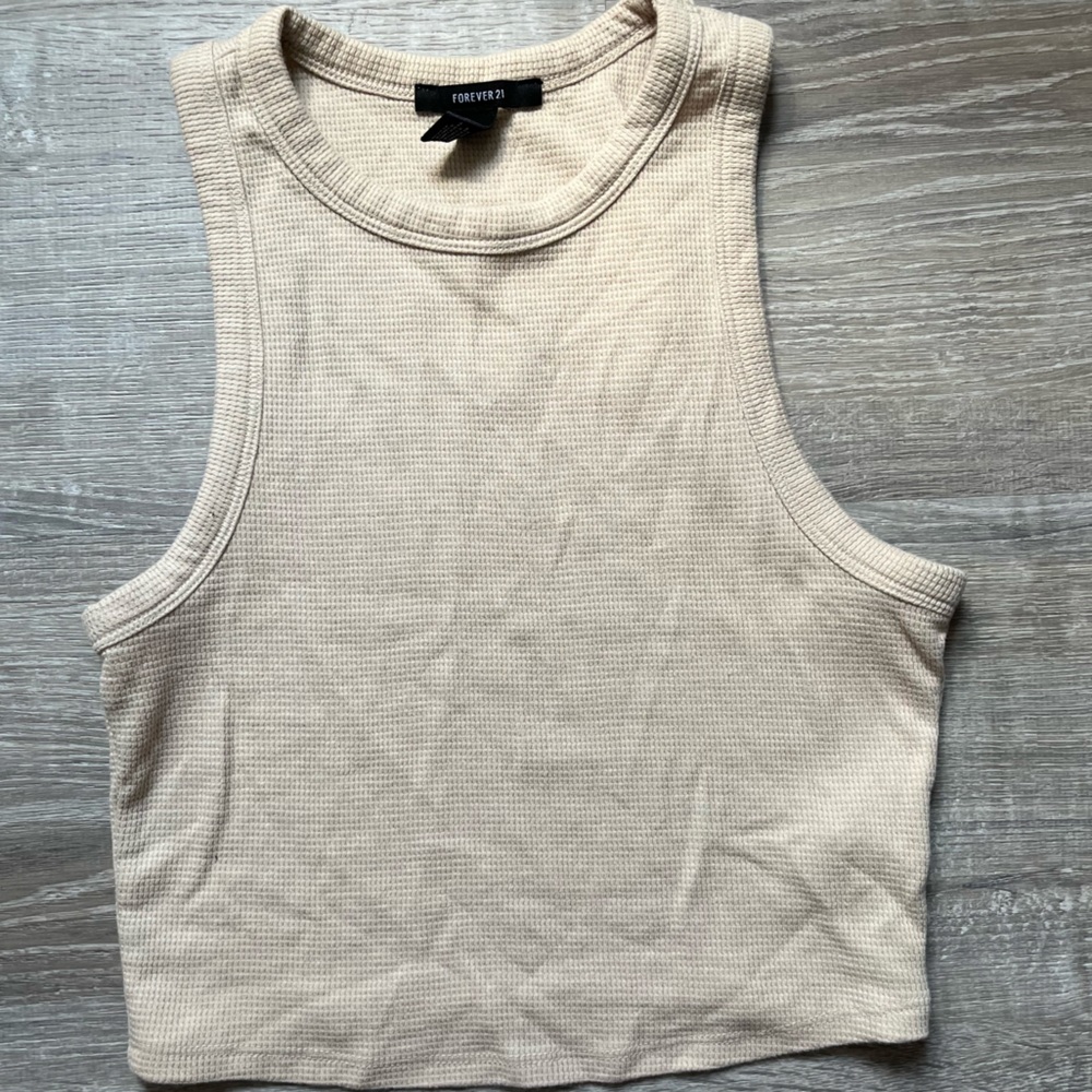 Tan tank top